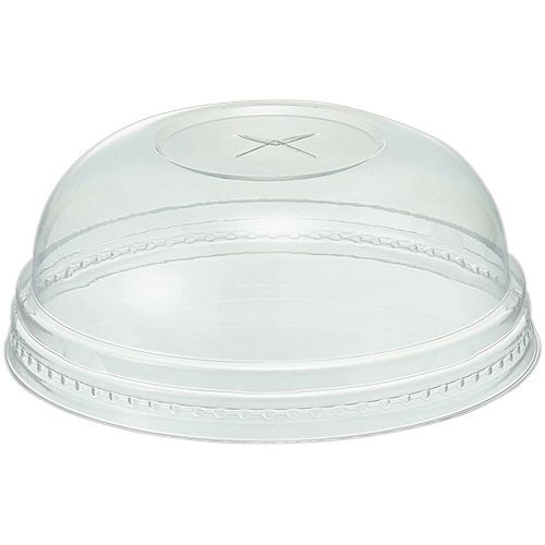 【送料無料】【個人宅届け不可】【法人（会社・企業）様限定】リサイクルPETカップ　96mm口径　共通ドームフタ　1パック(100枚)【イージャパンモール】