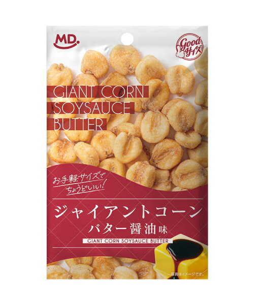 ★まとめ買い★ MDホールディングス グッドサイズジャイアントコーンバター醤油味 26g ×12個【イージャパンモール】