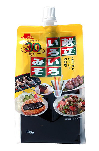 ★まとめ買い★　イチビキ　献立いろいろみそ　400g　×6個【イージャパンモール】