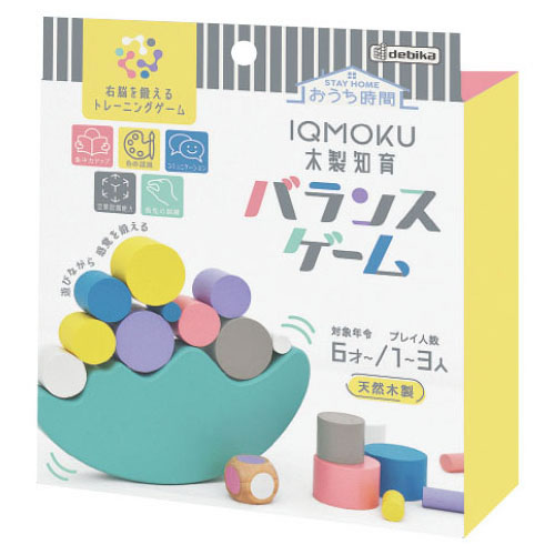 【イージャパンモール】 必ず2通目のメールをご確認ください。※商品はご注文（ご決済）後、2-3営業日で発送（土・日・祝日除く）となります。※配送業者と契約がないため、送付先が北海道・沖縄の場合キャンセルとさせていただきます。※発送予定日は、在庫がある場合の予定日となります。 ※在庫がない場合には、キャンセルとさせて頂きます。 ※納期が遅れます場合には改めてご連絡させて頂きます。※商品の写真はイメージです。 ※お手元に届く商品は、商品名に記載してある色・柄・型番の商品が届きます。 　ご注文のキャンセルおよびご返品がお承りできない商品となるため、ご注文の際には必ずご確認ください。 ※本商品はのし・ラッピング包装はお承りできない商品となります。遊びながら感覚を鍛える木製のバランスゲーム サイズ/パッケージ：140×24×167mm 重量/192g 材質/天然木【広告文責】株式会社イージャパンアンドカンパニーズ 072-875-6666《ご注意ください》 ※本商品はキャンセル・返品・交換不可の商品です。 ※商品の性質上、返品・交換・キャンセルはお受けできません。 　不良品、内容相違、破損、損傷の場合は良品と交換いたします。 　但し、商品到着から3日以内にご連絡をいただけない場合、交換いたしかねますのでご注意ください。 ※商品がリニューアルしている場合、リニューアル後の商品にてお届けとなる場合がございます。[関連キーワード：文具 事務用品]