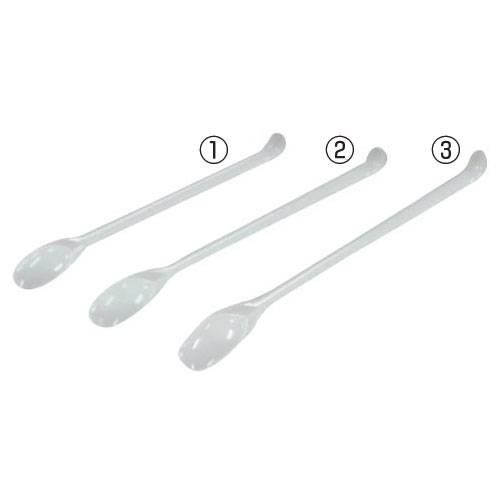 プラスチックさじ（白色）　小150mm【返品・交換・キャンセル不可】【イージャパンモール】