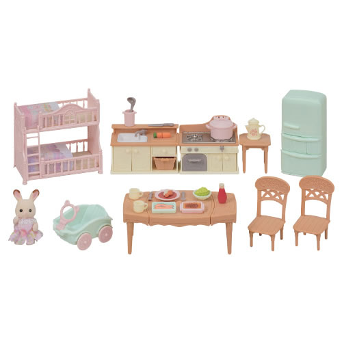 赤い屋根の大きなお家　おすすめ家具セット【返品・交換・キャンセル不可】【イージャパンモール】