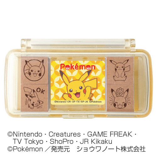 ミニスタンプ　ポケモン　ピカチュウ【返品・交換・キャンセル不可】【イージャパンモール】