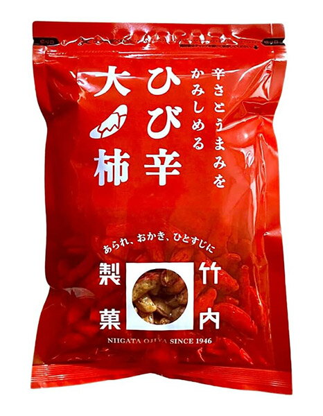 【送料無料】★まとめ買い★　竹内製菓　ひび辛大柿大袋　190g　×12個【イージャパンモール】