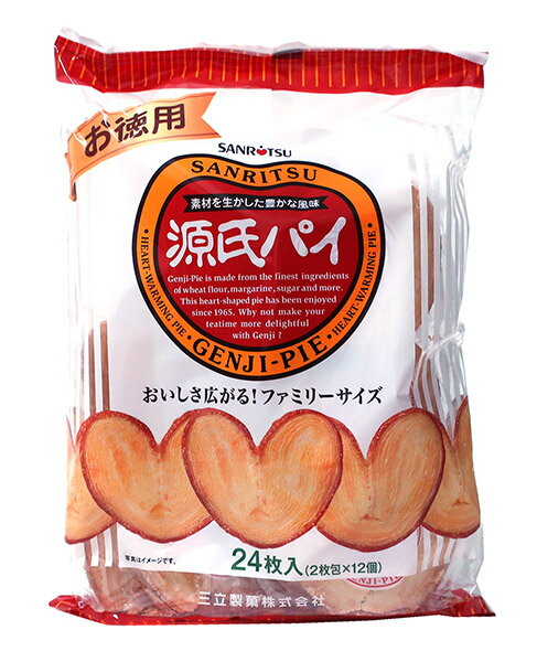 ★まとめ買い★　三立　お徳用 源氏パイ　24枚入　×12個【イージャパンモール】