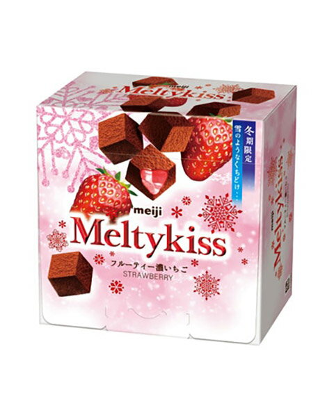 ★まとめ買い★　明治　メルティーキッスフルーティー濃いちご 53g　×5個【イージャパンモール】(4)