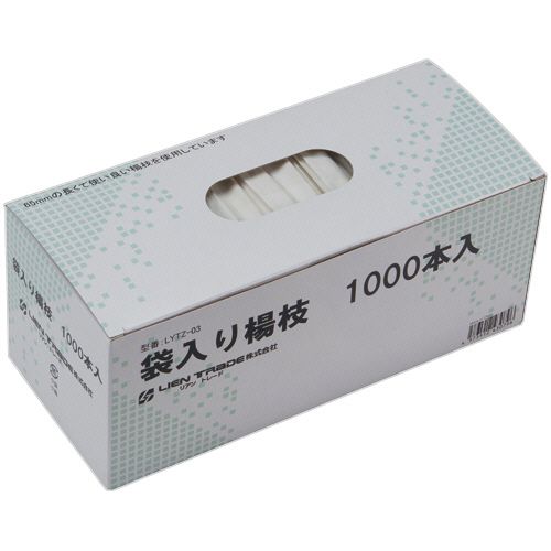 【イージャパンモール】【返品・交換・キャンセル不可】 必ず2通目のメールをご確認ください。 ※本商品は熨斗・包装（ラッピング）はお承り出来ない商品となります。※商品はご注文（ご決済）後、2-5営業日で発送（土・日・祝日除く）となります。※配送業者と契約がないため、送付先が北海道・沖縄の場合キャンセルとさせていただきます。※発送予定日は、在庫がある場合の予定日となります。 ※在庫がない場合には、キャンセルとさせて頂きます。 ※納期が遅れます場合には改めてご連絡させて頂きます。※本商品はメーカー取り寄せ商品となります。 流動在庫となりますためお手配時に在庫がない場合はキャンセルとさせていただきます。 在庫と納期のご確認が必要な場合は事前にお問い合わせください。 ※ご注文確定後でのキャンセルやお届け先の変更等はお承りできませんのでご注意ください。 また、交換・返品はお承りできません。 ※商品のお写真はイメージ画像です。概要 清潔な個包装つまようじ。 商品説明 ●脱プラ紙包装・1000本入です。 仕様 長さ 約65mm 個包装 ○（紙） 材質 白樺 生産国 中国 JANコード 4573512430796 【メーカー・製造または販売元】リアントレード【広告文責】株式会社イージャパンアンドカンパニーズ 072-875-6666《ご注意ください》 ※本商品はキャンセル・返品・交換不可の商品です。 ※商品の性質上、返品・交換・キャンセルはお受けできません。 　不良品、内容相違、破損、損傷の場合は良品と交換いたします。 　但し、商品到着から3日以内にご連絡をいただけない場合、交換いたしかねますのでご注意ください。 ※商品がリニューアルしている場合、リニューアル後の商品をお届けします。[関連キーワード：飲食用品]