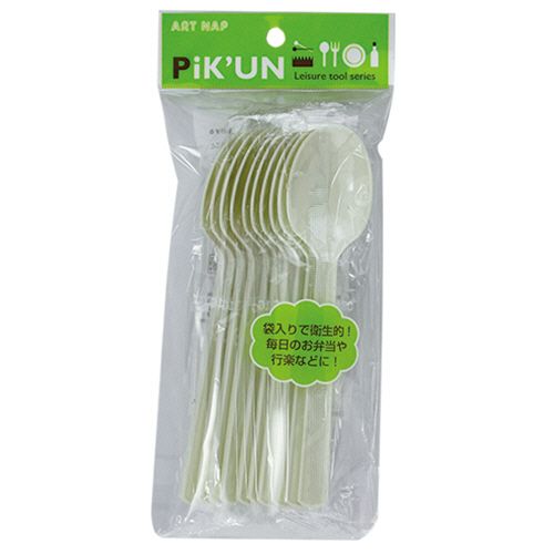 使い切り食器　袋入スプーン　約160mm　1パック（10本）