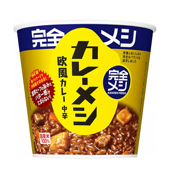 【送料無料】★まとめ買い★　日清　完全メシカレーメシ欧風カレー　119g　×6個【イージャパンモール】(4)