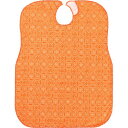 【送料無料】【個人宅届け不可】【法人(会社・企業)様限定】食事用エプロン レギュラー オレンジ 1枚