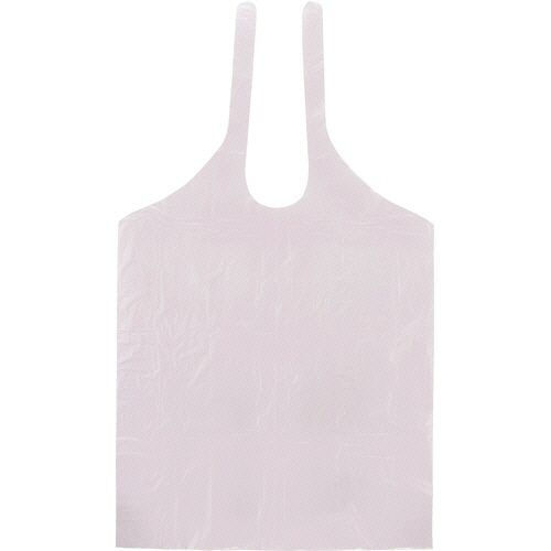 【送料無料】【個人宅届け不可】【法人(会社・企業)様限定】PE食事用エプロン タイオンタイプ ラベンダー 1セット(500枚:50枚×10箱)