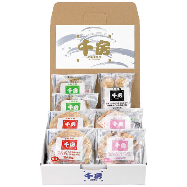 【送料無料】千房　お好み焼・たこ焼セット　A2【ギフト館】
