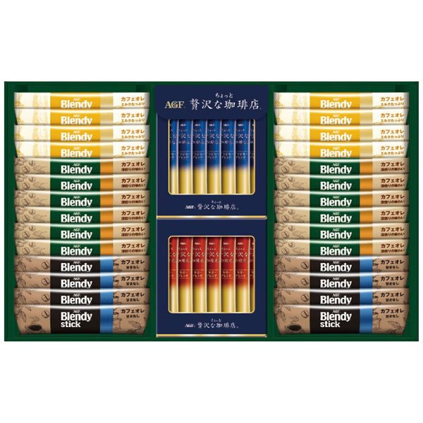 【送料無料】AGF　スティックカフェオレ＆ブラックアソートギフト　BZT−30A　BZT−30A【ギフト館】