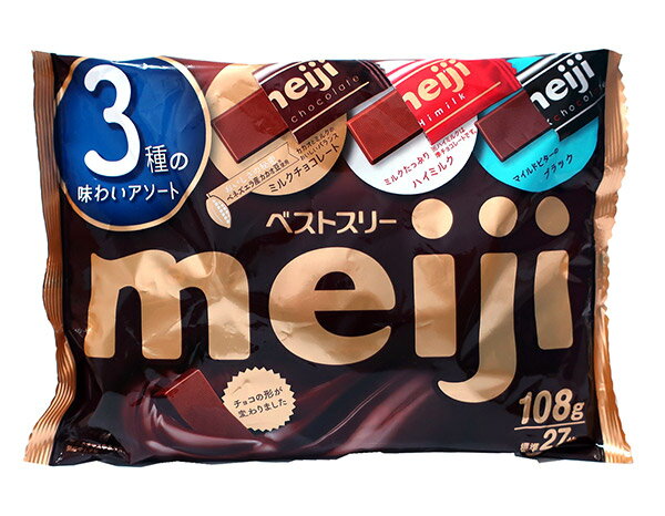 【送料無料】★まとめ買い★　明治　ベストスリー　108g　×18個【イージャパンモール】のサムネイル