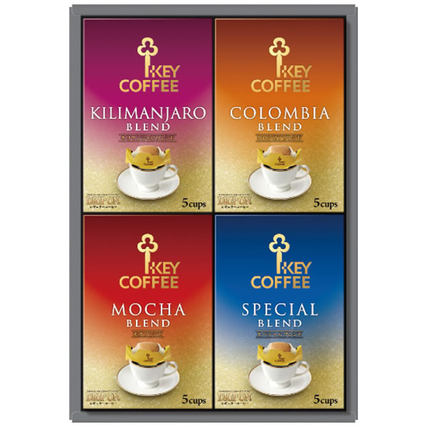 【送料無料】キーコーヒー　ドリップオン・レギュラーコーヒーギフト　KDV−20L　KDV−20L【ギフト館】