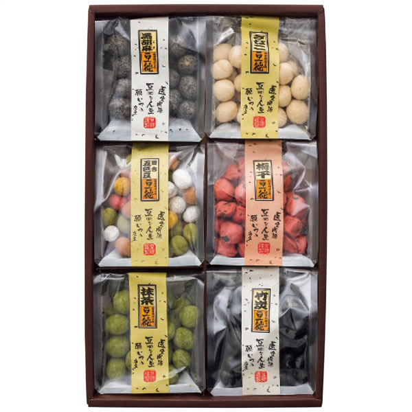 【送料無料】豆徳 豆菓子詰合せ MK-6 MK-6【ギフト館】