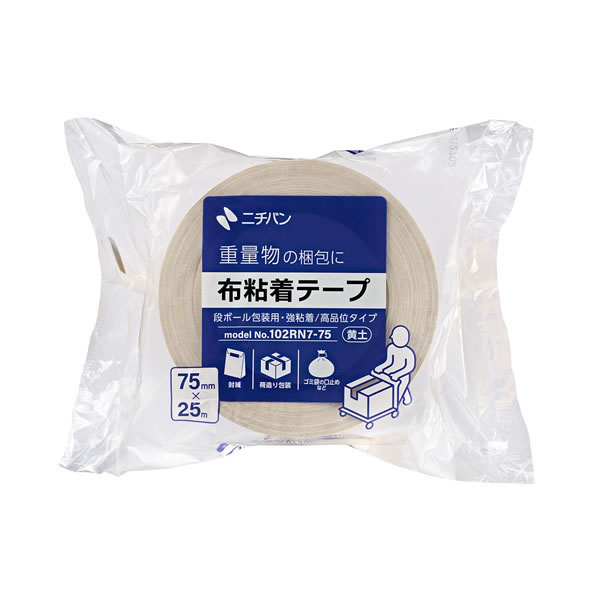 ニチバン　布粘着テープ　No．102RN　102RN7−75【返品・交換・キャンセル不可】【イージャパンモール】