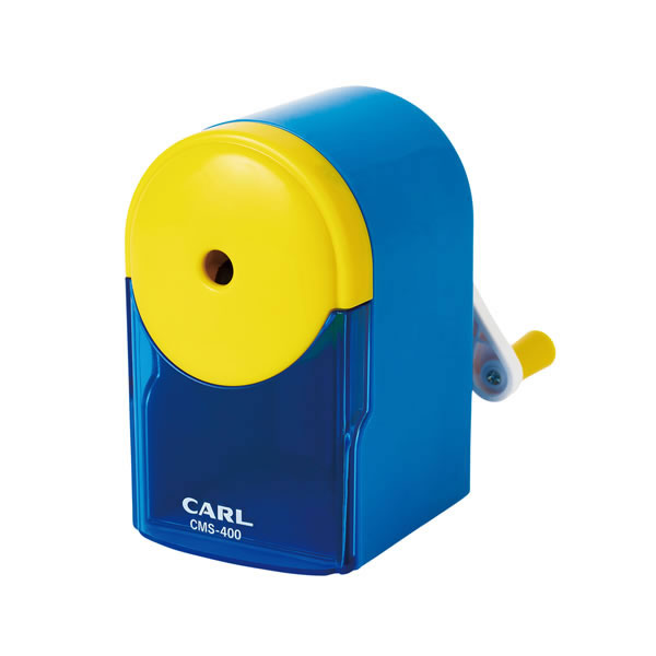カール　鉛筆削り　フラッグル　ブルー　CMS−400−B【返品・交換・キャンセル不可】【イージャパンモール】