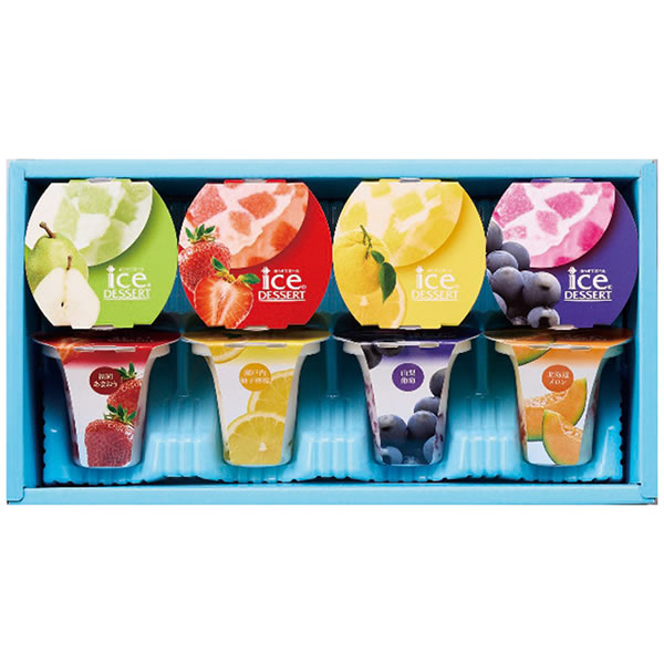 【送料無料】ひととえ　凍らせて食べる　アイスデザート〜国産フルーツ入り〜　IDF−20　IDF−20【ギフト館】