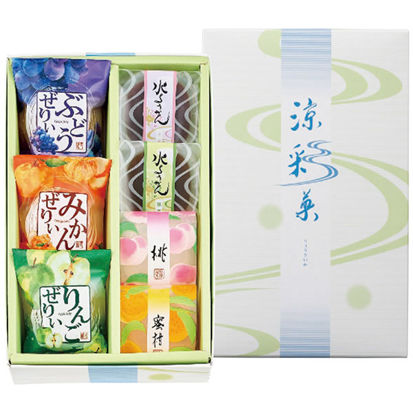 【送料無料】河内駿河屋　涼彩菓　RY−10　RY−10【ギフト館】