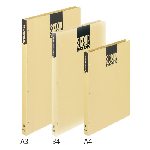 スクラップブックD（とじ込み式）　A4【返品・交換・キャンセル不可】【イージャパンモール】