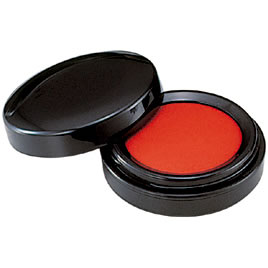 朱肉（エコス）40号【返品・交換・キャンセル不可】【イージャパンモール】