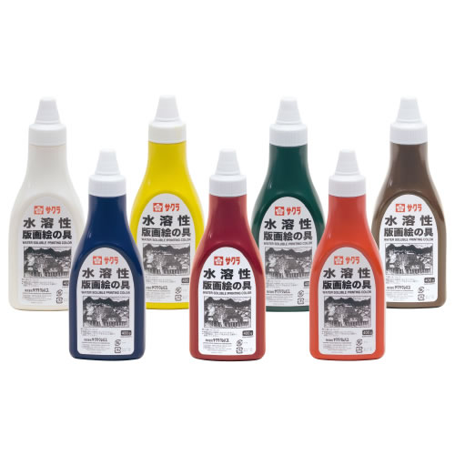 水溶性版画絵具400g　朱【返品・交換・キャンセル不可】【イージャパンモール】