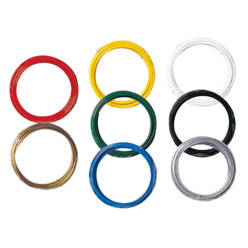 カラーワイヤー　0．9mmφ　トマト【返品・交換・キャンセル不可】【イージャパンモール】(3)