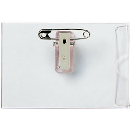 名刺型ソフト名札両用小　50個組【返品・交換・キャンセル不可】【イージャパンモール】