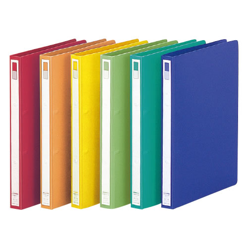 リングファイルA4S（背幅27mm）橙【返品・交換・キャンセル不可】【イージャパンモール】