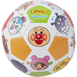 アンパンマン カラフルサッカーボール【返品・交換・キャンセル不可】【イージャパンモール】