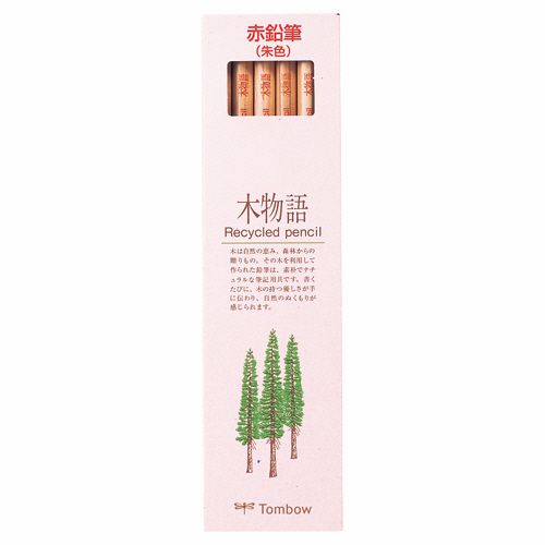 【イージャパンモール】【返品・交換・キャンセル不可】 必ず2通目のメールをご確認ください。 ※本商品は熨斗・包装（ラッピング）はお承り出来ない商品となります。※商品はご注文（ご決済）後、5-7営業日後で発送（土・日・祝日除く）となります。※配送業者と契約がないため、送付先が北海道・沖縄・離島の場合キャンセルとさせていただきます。※発送予定日は、在庫がある場合の予定日となります。 ※在庫がない場合には、キャンセルとさせて頂きます。 ※納期が遅れます場合には改めてご連絡させて頂きます。※本商品はメーカー取り寄せ商品となります。 流動在庫となりますためお手配時に在庫がない場合はキャンセルとさせていただきます。 在庫と納期のご確認が必要な場合は事前にお問い合わせください。 ※ご注文確定後でのキャンセルやお届け先の変更等はお承りできませんのでご注意ください。 また、交換・返品はお承りできません。 ※商品のお写真はイメージ画像です。概要 環境への気づかいから生まれました。端材と端材をつないで作ったエコロジー鉛筆。 仕様 色 朱色 全長 175mm 軸形状 丸軸 材質 軸：再生木材 JANコード 4901991014631 環境商品 廃木材の再利用100％エコマーク認定番号：17112088 【メーカー・製造または販売元】トンボ鉛筆【広告文責】株式会社イージャパンアンドカンパニーズ 072-875-6666《ご注意ください》 ※本商品はキャンセル・返品・交換不可の商品です。 ※商品はご注文後、1週間前後でお届けとなります。 ※商品の性質上、返品・交換・キャンセルはお受けできません。 　不良品、内容相違、破損、損傷の場合は良品と交換いたします。 　但し、商品到着から3日以内にご連絡をいただけない場合、交換いたしかねますのでご注意ください。 ※商品がリニューアルしている場合、リニューアル後の商品にてお届けとなる場合がございます。[関連キーワード：文房具 筆記具 鉛筆 えんぴつ]