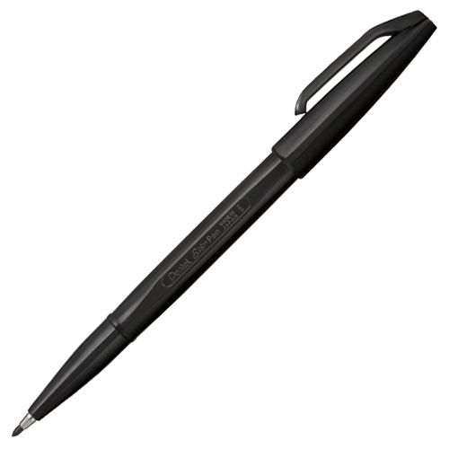 Rakuten - ぺんてるサインペン　黒　1カートン(10本)