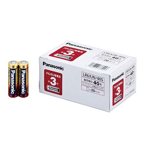 アルカリ乾電池 単3形 1箱(40本)