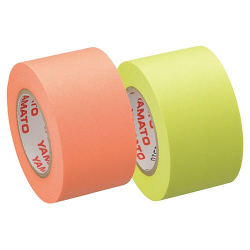 Other - メモック　ロールテープ　蛍光紙　つめかえ用　25mm幅　レモン＆オレンジ　1パック(2巻)