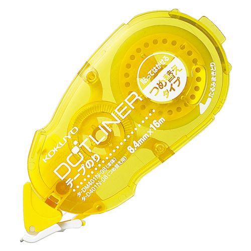 テープのり　ドットライナー　貼ってはがせるタイプ　詰替用　8.4mm×16m　1個