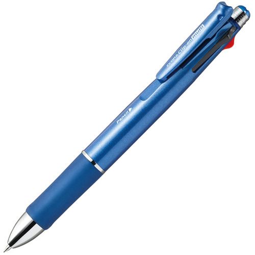 【イージャパンモール】【返品・交換・キャンセル不可】 必ず2通目のメールをご確認ください。 ※本商品は熨斗・包装（ラッピング）はお承り出来ない商品となります。※商品はご注文（ご決済）後、2-5営業日で発送（土・日・祝日除く）となります。※配送業者と契約がないため、送付先が北海道・沖縄・離島の場合キャンセルとさせていただきます。※発送予定日は、在庫がある場合の予定日となります。 ※在庫がない場合には、キャンセルとさせて頂きます。 ※納期が遅れます場合には改めてご連絡させて頂きます。※本商品はメーカー取り寄せ商品となります。 流動在庫となりますためお手配時に在庫がない場合はキャンセルとさせていただきます。 在庫と納期のご確認が必要な場合は事前にお問い合わせください。 ※ご注文確定後でのキャンセルやお届け先の変更等はお承りできませんのでご注意ください。 また、交換・返品はお承りできません。 ※商品のお写真はイメージ画像です。概要 1本で黒＋青＋赤＋緑＋シャープ0．5の多機能ペン。 仕様 インク種類 油性染料 インク色 黒、赤、青、緑 軸色 青 ボール径 0.7mm 芯径 0.5mm 全長 148.7mm 最大軸径 14mm 対応替芯 BR-6A-SK 重量 24.2g シリーズ名 Clip−on（クリップ−オン） JANコード 4901681251827 【メーカー・製造または販売元】ゼブラ【広告文責】株式会社イージャパンアンドカンパニーズ 072-875-6666《ご注意ください》 ※本商品はキャンセル・返品・交換不可の商品です。 ※商品はご注文後、1週間前後でお届けとなります。 ※商品の性質上、返品・交換・キャンセルはお受けできません。 　不良品、内容相違、破損、損傷の場合は良品と交換いたします。 　但し、商品到着から3日以内にご連絡をいただけない場合、交換いたしかねますのでご注意ください。 ※商品がリニューアルしている場合、リニューアル後の商品にてお届けとなる場合がございます。[関連キーワード：文房具 筆記具 油性ボールペン 多色ボールペン]