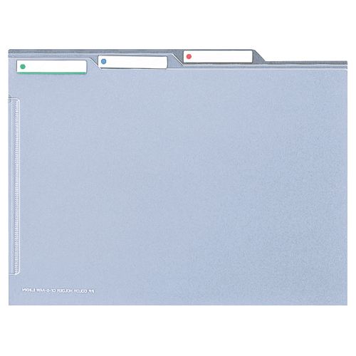 PPダブルホルダー A4 厚さ0.2mm 透明 1枚