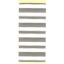 Rakuten - フォルダーラベル　60×33mm　灰　1パック(40片)