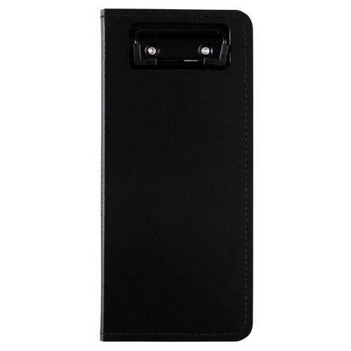 クリップファイル　発泡美人　伝票サイズ　W114×D10×H245mm　ブラック　1枚