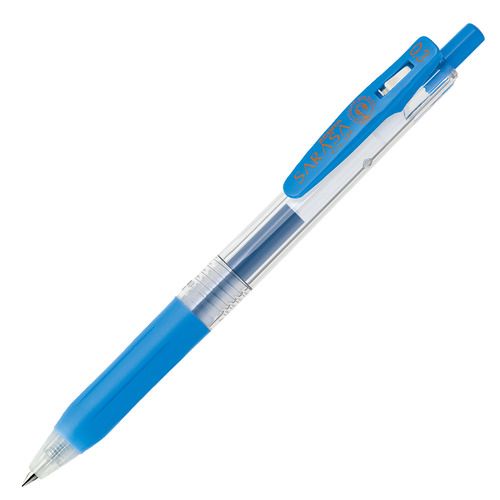 ジェルボールペン サラサクリップ 0.3mm ペールブルー 1本