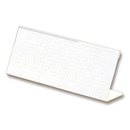 乐天商城 - カード立　L型(再生PET樹脂製)　W180×H65mm　1セット(10個)