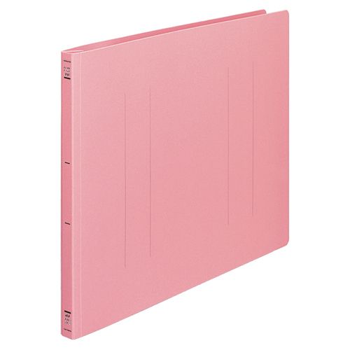 Rakuten - フラットファイル(PP)　A3ヨコ　150枚収容　背幅20mm　ピンク　1セット(10冊)