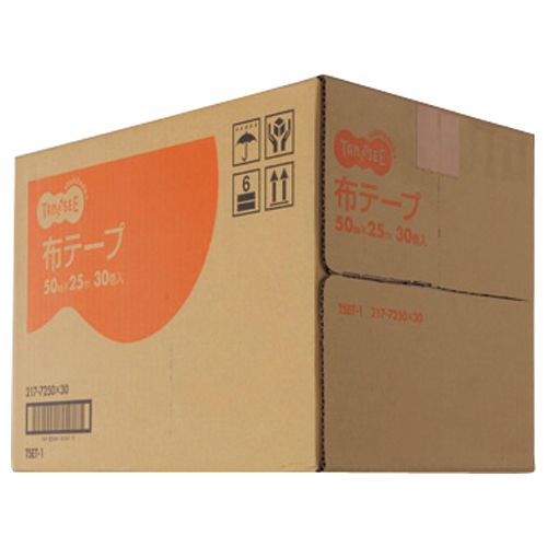 Cloth Tape - 布テープ 中梱包用 0.24mm厚 50mm×25m 1セット(30巻)