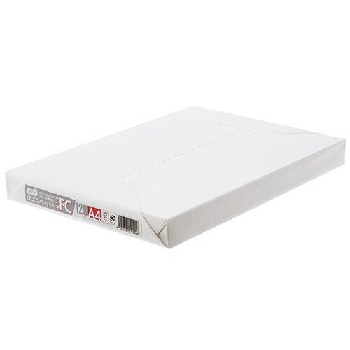 Rakuten - αエコペーパー　タイプFC　A4　特厚口　128g　1セット(1200枚:200枚x6冊)