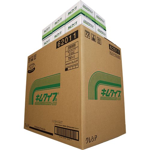 キムワイプ　S?200　1セット(14400枚:200枚×72パック)