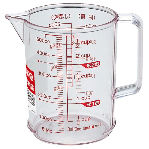 耐熱計量カップ　R?500　520mL　1個