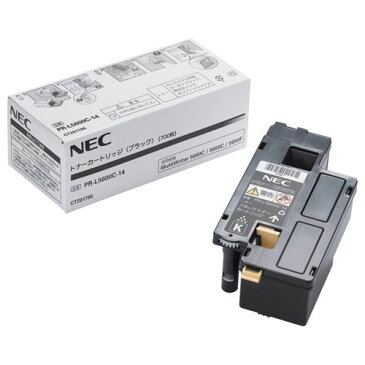 【キャッシュレス5％還元】NEC トナーカートリッジ ブラック PR-L5600C-14 1個