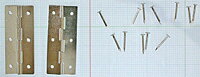【ホームセンター・DIY館】 必ず2通目のメールをご確認ください。※商品はご注文（ご決済）後、1-2営業日で発送（土・日・祝日除く）となります。※配送業者と契約がないため、送付先が北海道・沖縄の場合キャンセルとさせていただきます。※発送予定日は、在庫がある場合の予定日となります。 ※在庫がない場合には、キャンセルとさせて頂きます。 ※納期が遅れます場合には改めてご連絡させて頂きます。取り付けの際、木部の割れやクギの曲りを防ぐためキリで下穴を開けてください。｜あいうえお｜木製の小箱などに。掘り込み型。 木製の小箱などにのインテリア丁番。 サイズ（mm）：36 本体材質：真鍮 仕上：ニッケルメッキ 入数：2枚1組入り 付属品：取付けビス【メーカー・製造または販売元】和気産業【広告文責】株式会社イージャパンアンドカンパニーズ 072-875-6666《ご注意ください》 ※商品がリニューアルしている場合、リニューアル後の商品にてお届けとなる場合がございます。 ※【ホームセンターDIY館】の他の商品をお買い上げの場合でも、別送となる場合がございます。[関連キーワード：建築資材・材料 建築資材 建築金物]