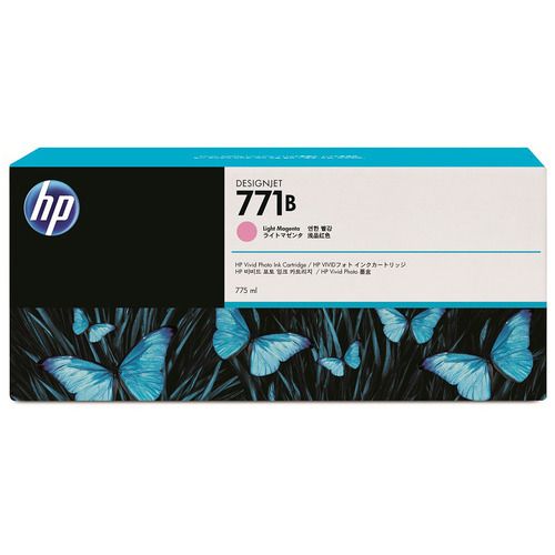 HP771B インクカートリッジ ライトマゼンタ 775mL 顔料系 B6Y03A 1個